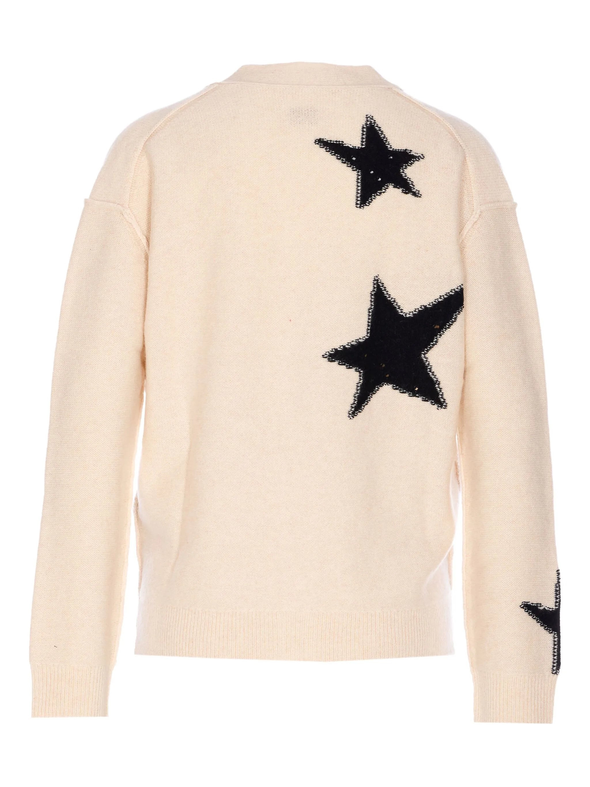 Zadig & Voltaire Star-intarsia Cashmere Cardigan - 4