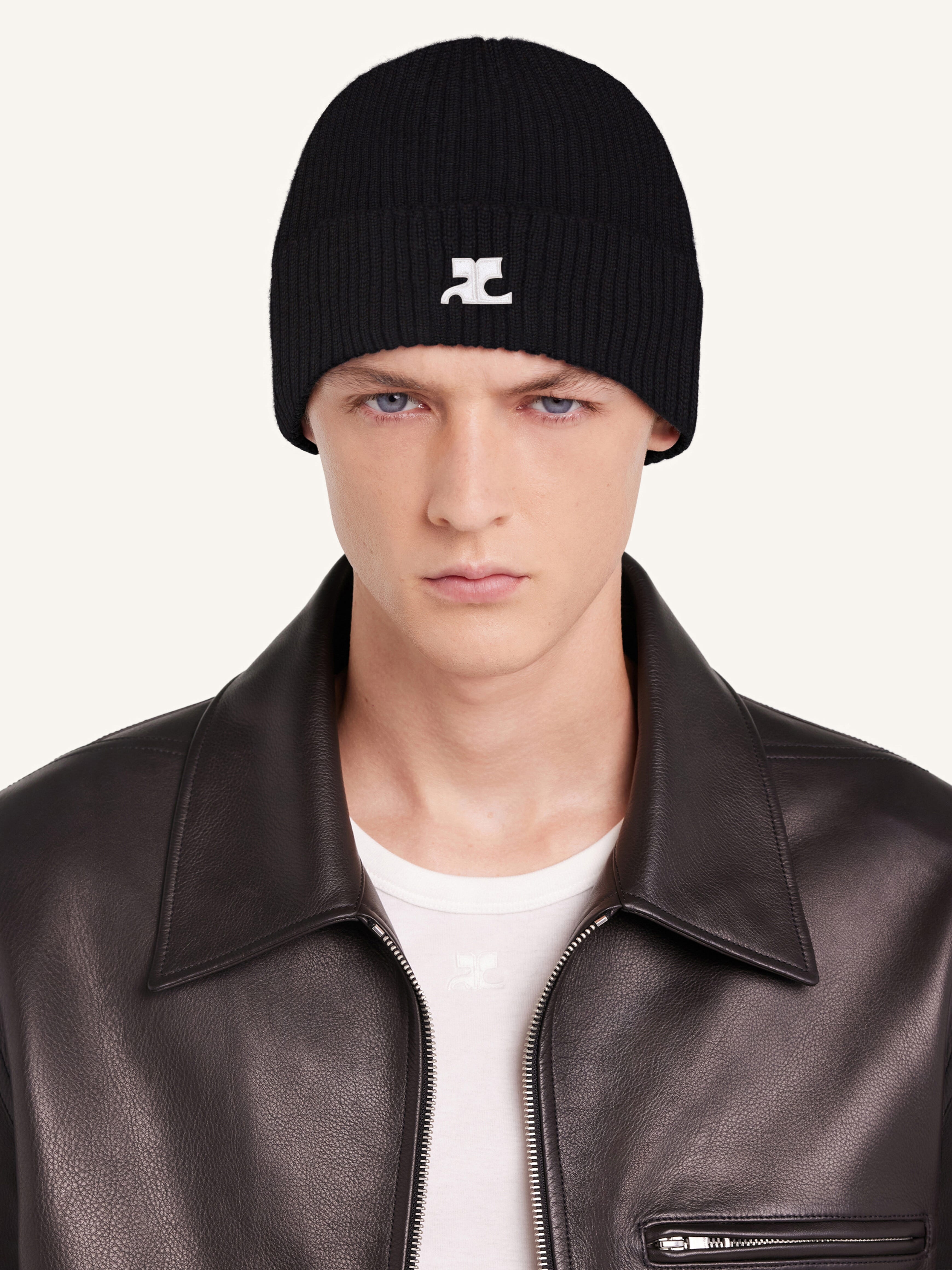 RIBBED WOOL HAT - 3