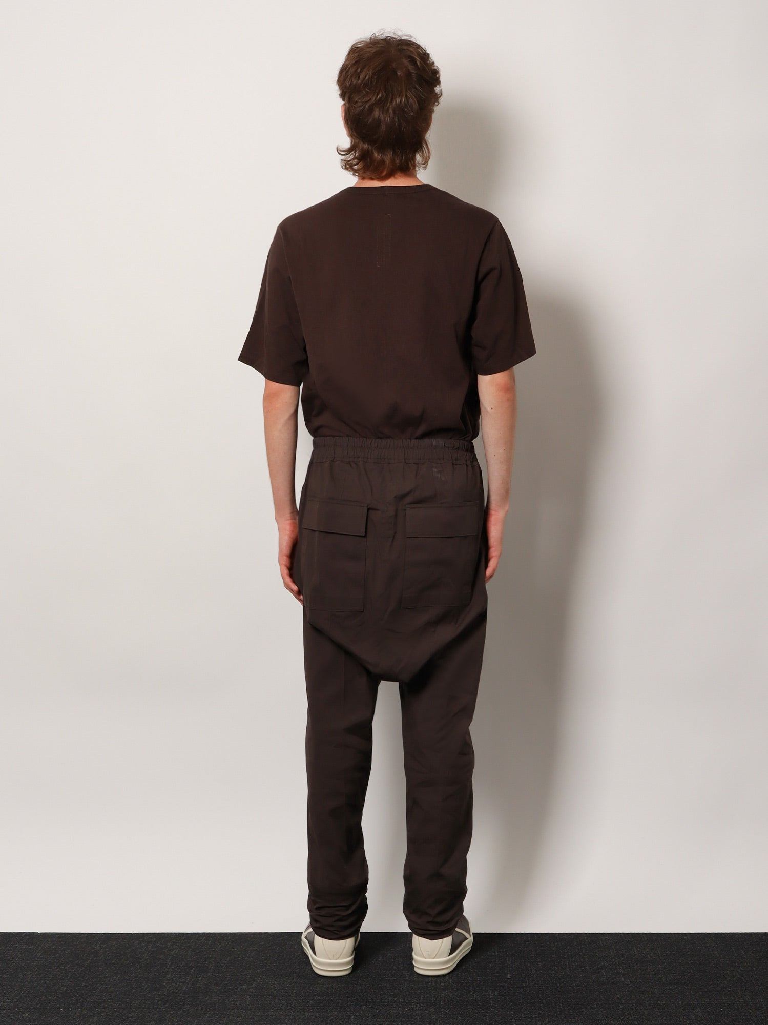 Rick Owens Men Stretch Cotton Trousers - 3