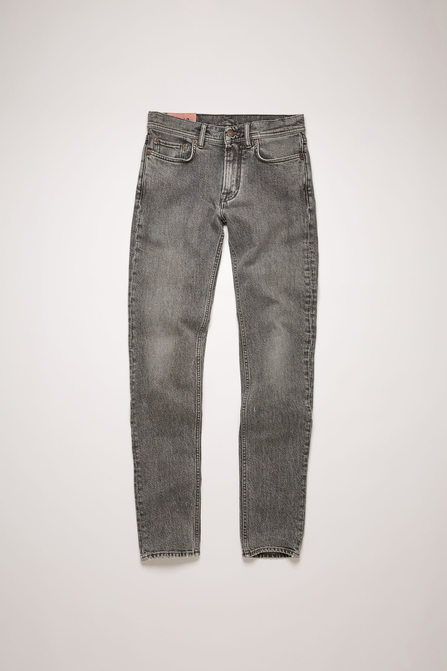 Mid-rise skinny jeans grey - 1