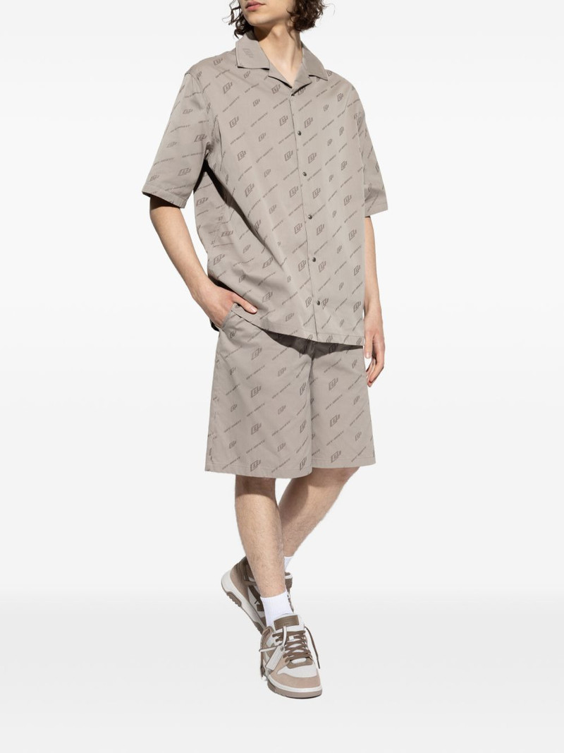 Off-White logo-print shorts outlook