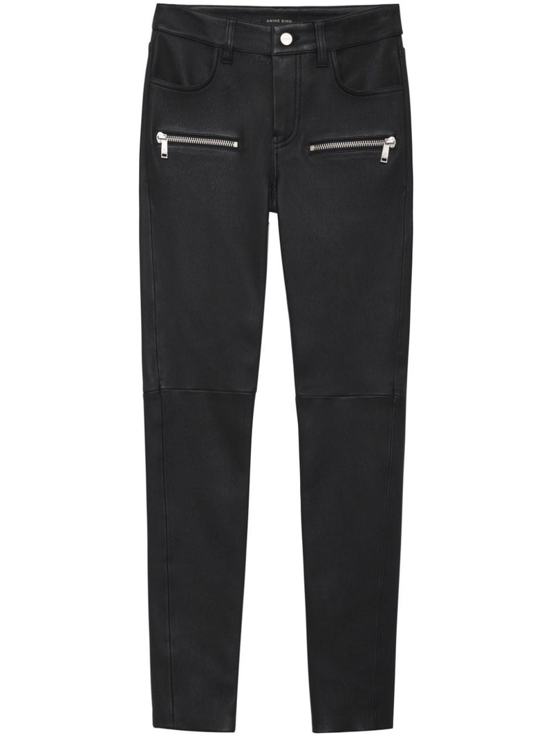 Remy leather skinny trousers 1