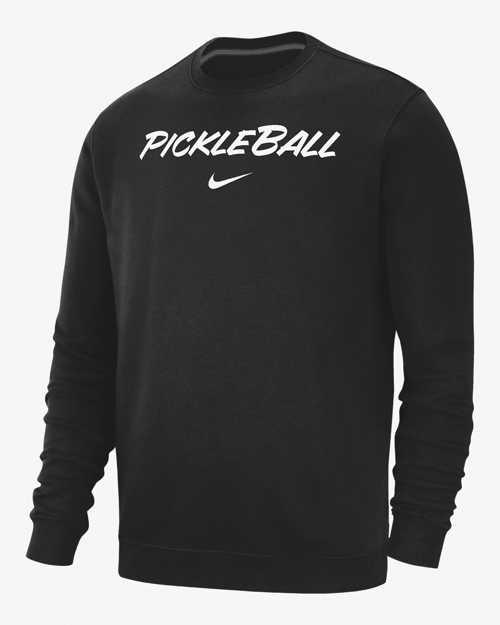 Nike Club Fleece Men's Pickleball Crew-Neck Pullover Top - 1