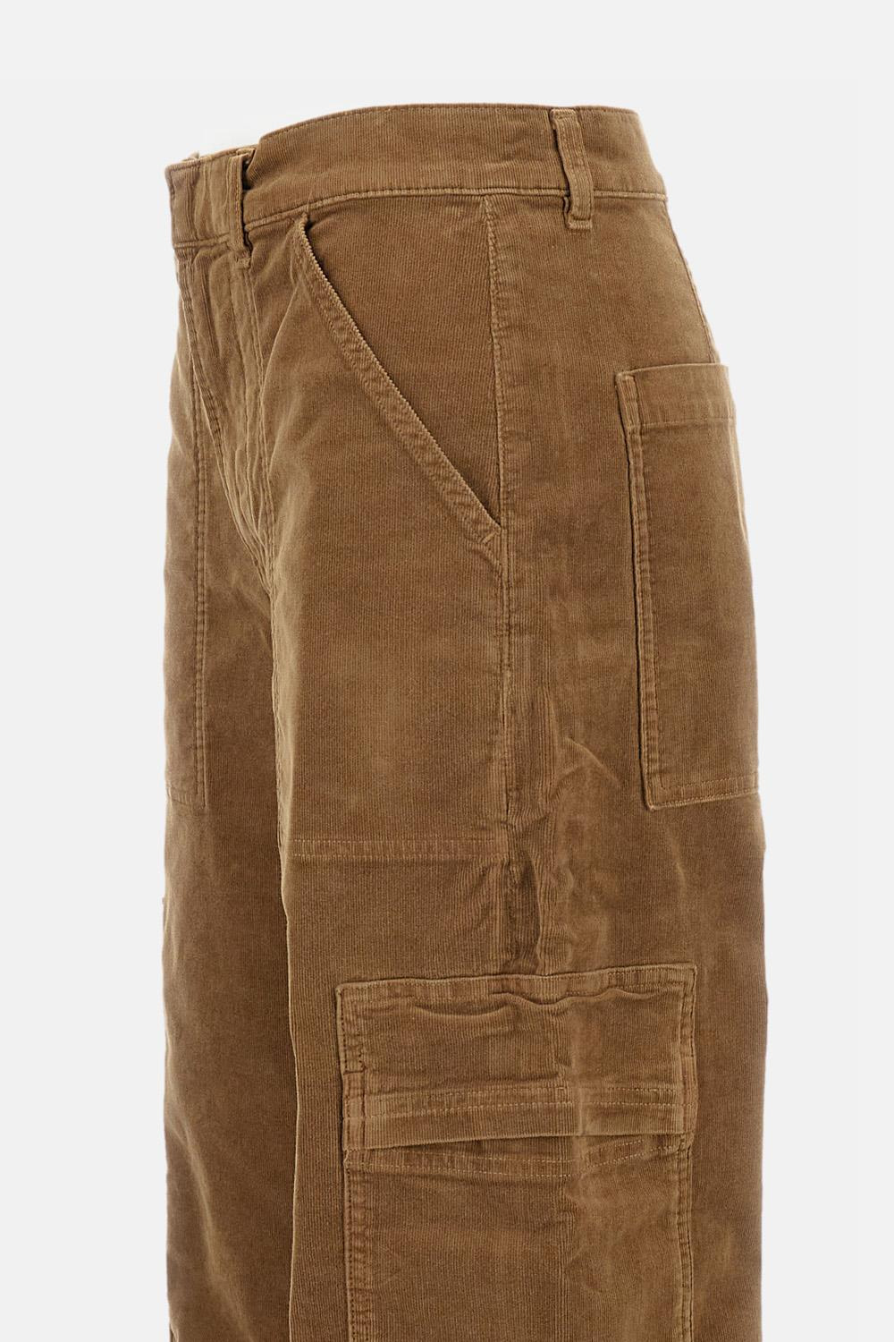 CORDUROY CARGO PANTS - 4