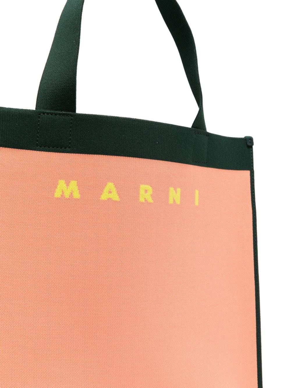 logo-jacquard cotton-blend tote bag - 4