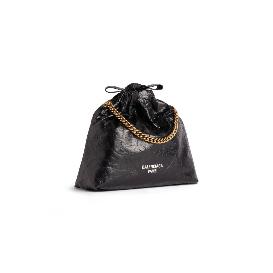 【BALENCIAGA】WAVE XS TOTE BAG BALENCIAGA Wave XS Logo-Print Organic-Cotton Canvas Tote Bag