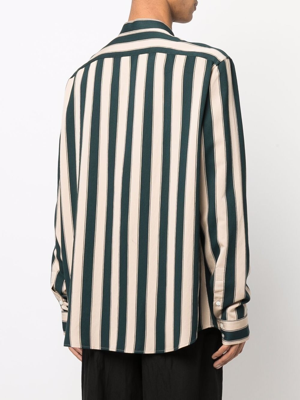 striped long-sleeve shirt - 4