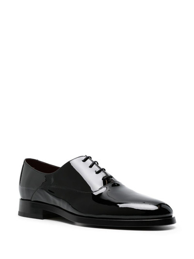 Valentino patent-leather Oxford shoes outlook