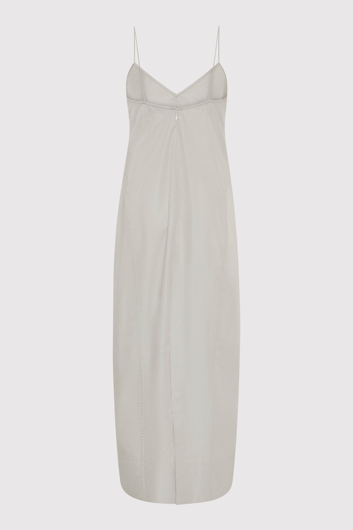 Paper Taffeta Cocoon Dress - Silver - 9