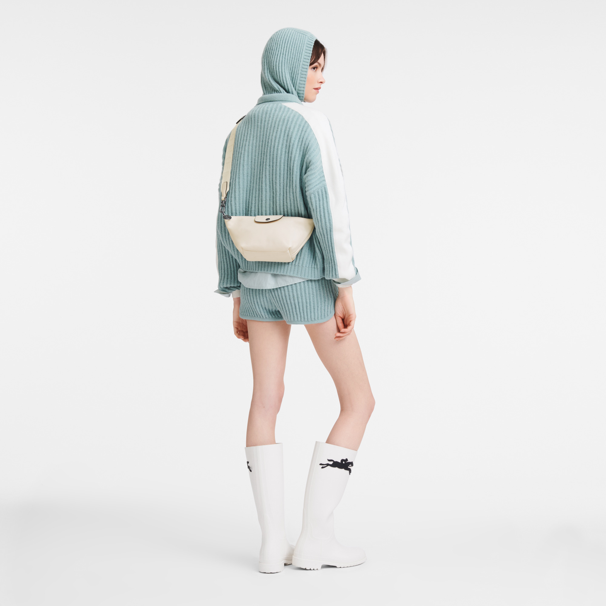 Le Pliage Xtra XS Crossbody bag Ecru - Leather - 2