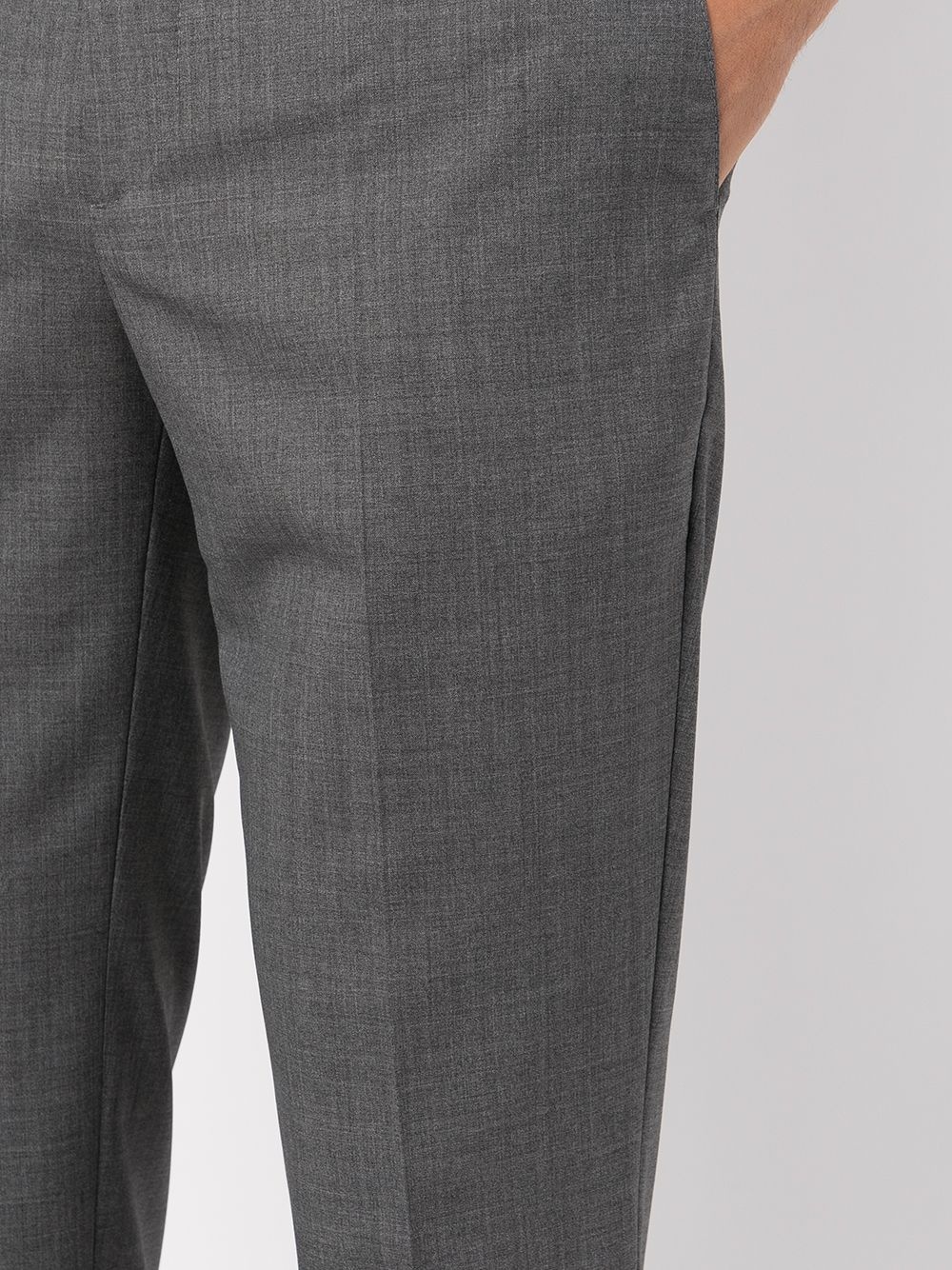 slim-fit tailored trousers - 5