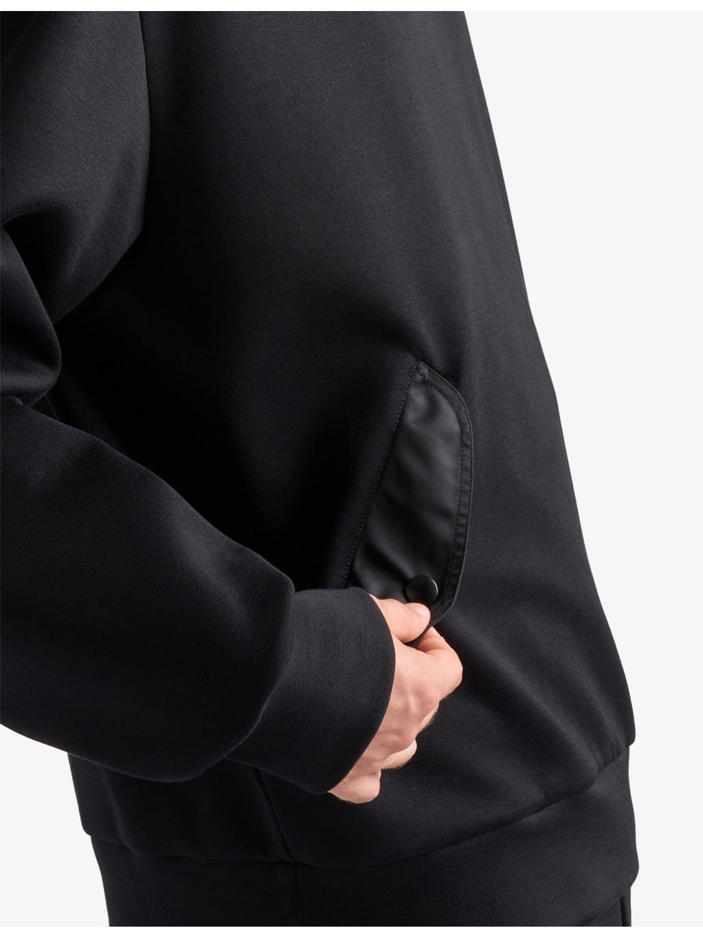 Re-Nylon Panelled Cotton-Jersey Hoody - 6