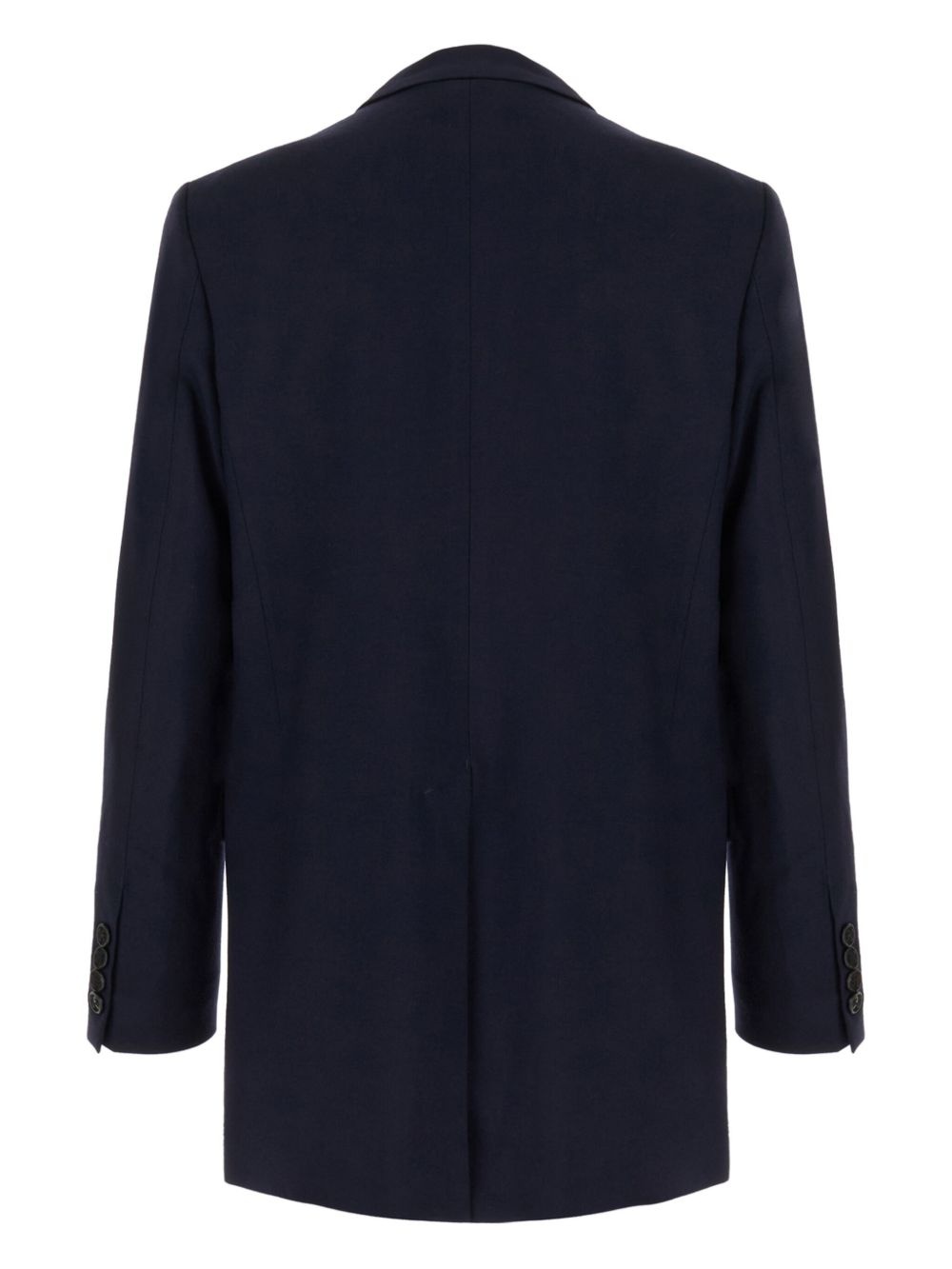 double-breasted virgin-wool blazer - 2