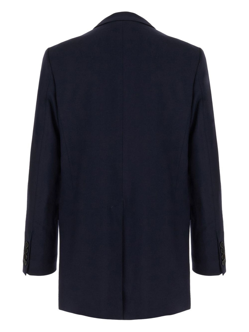 AMI Paris double-breasted virgin-wool blazer outlook