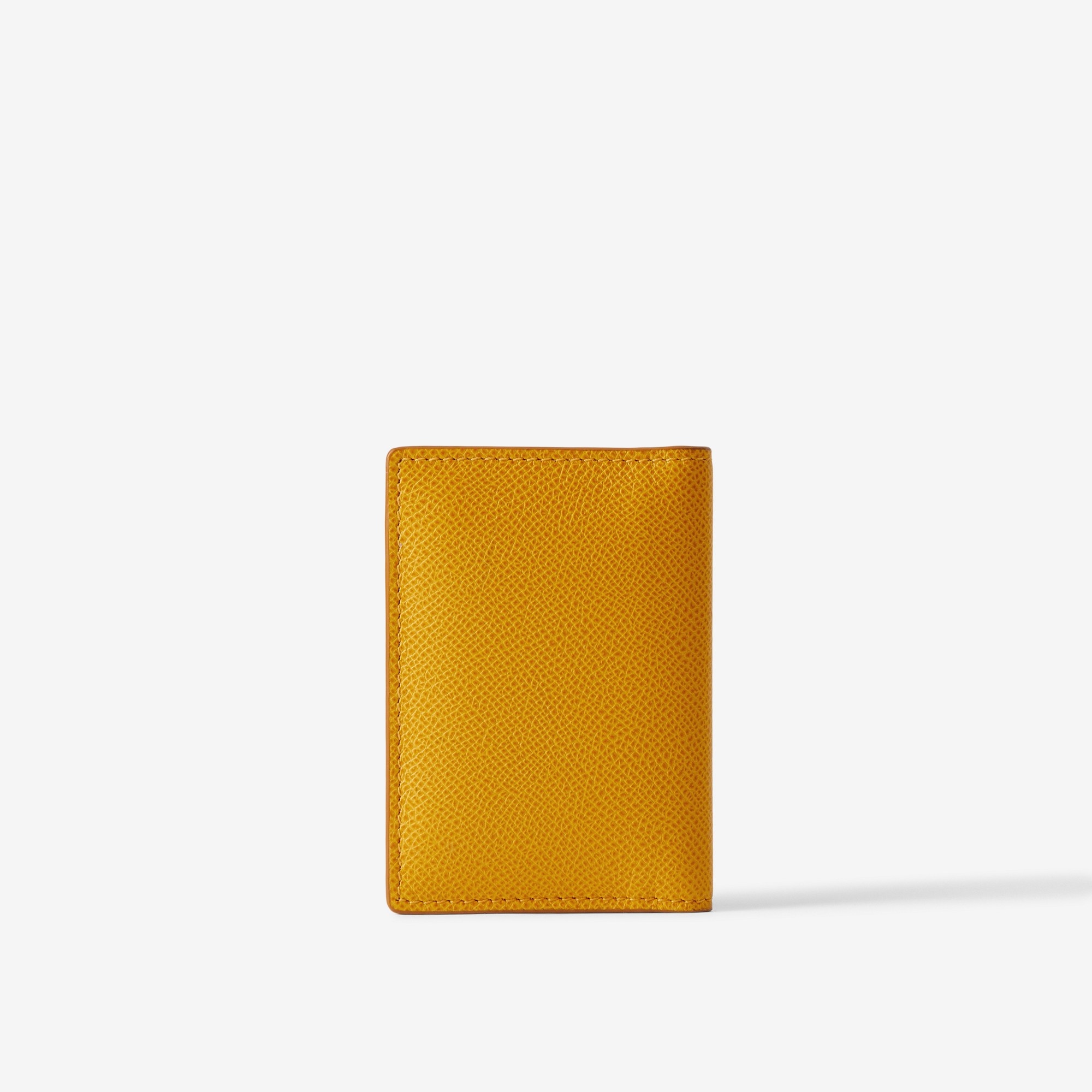 Grainy Leather TB Folding Card Case - 3