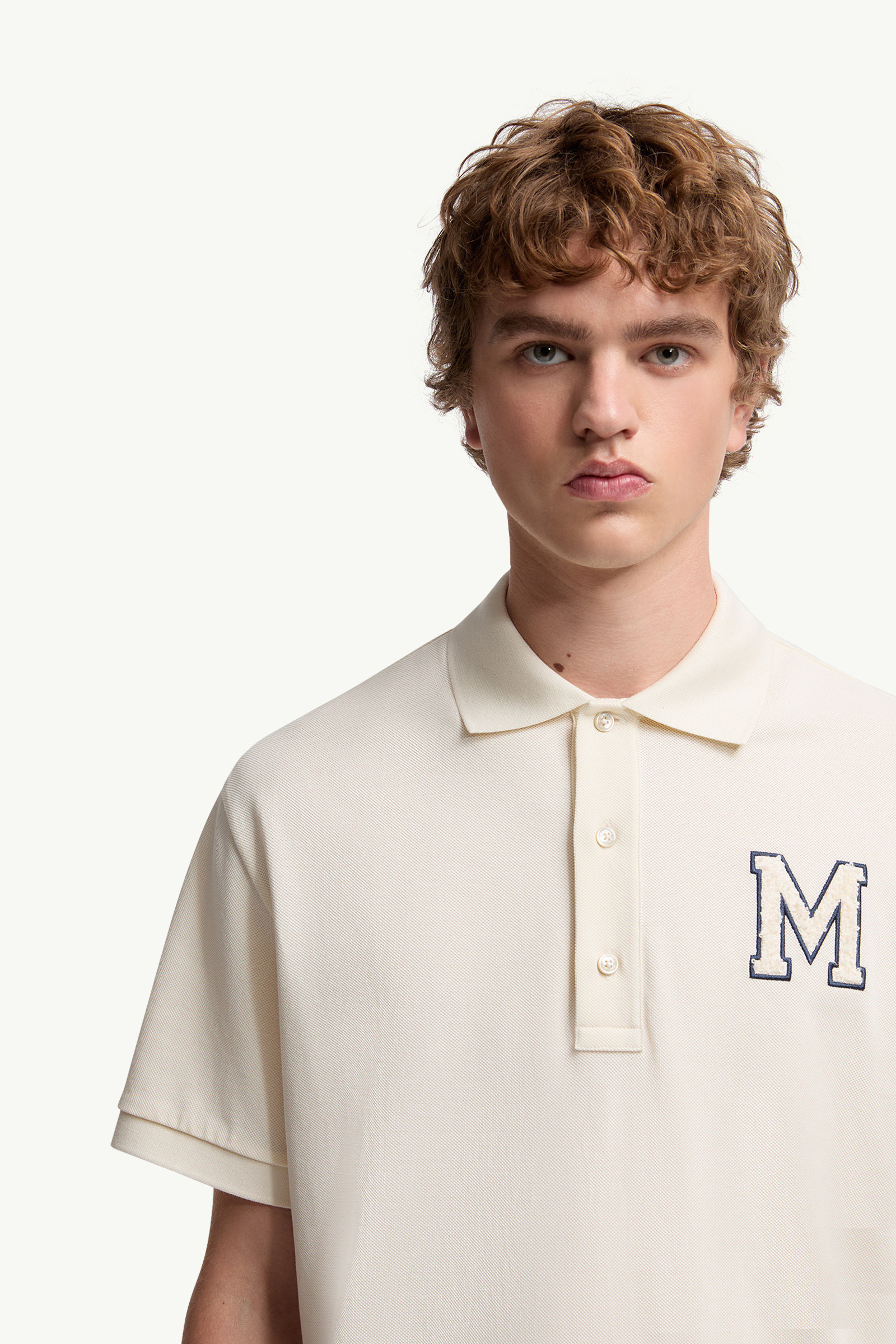 Monogram Cotton Piquet Polo Shirt - 6