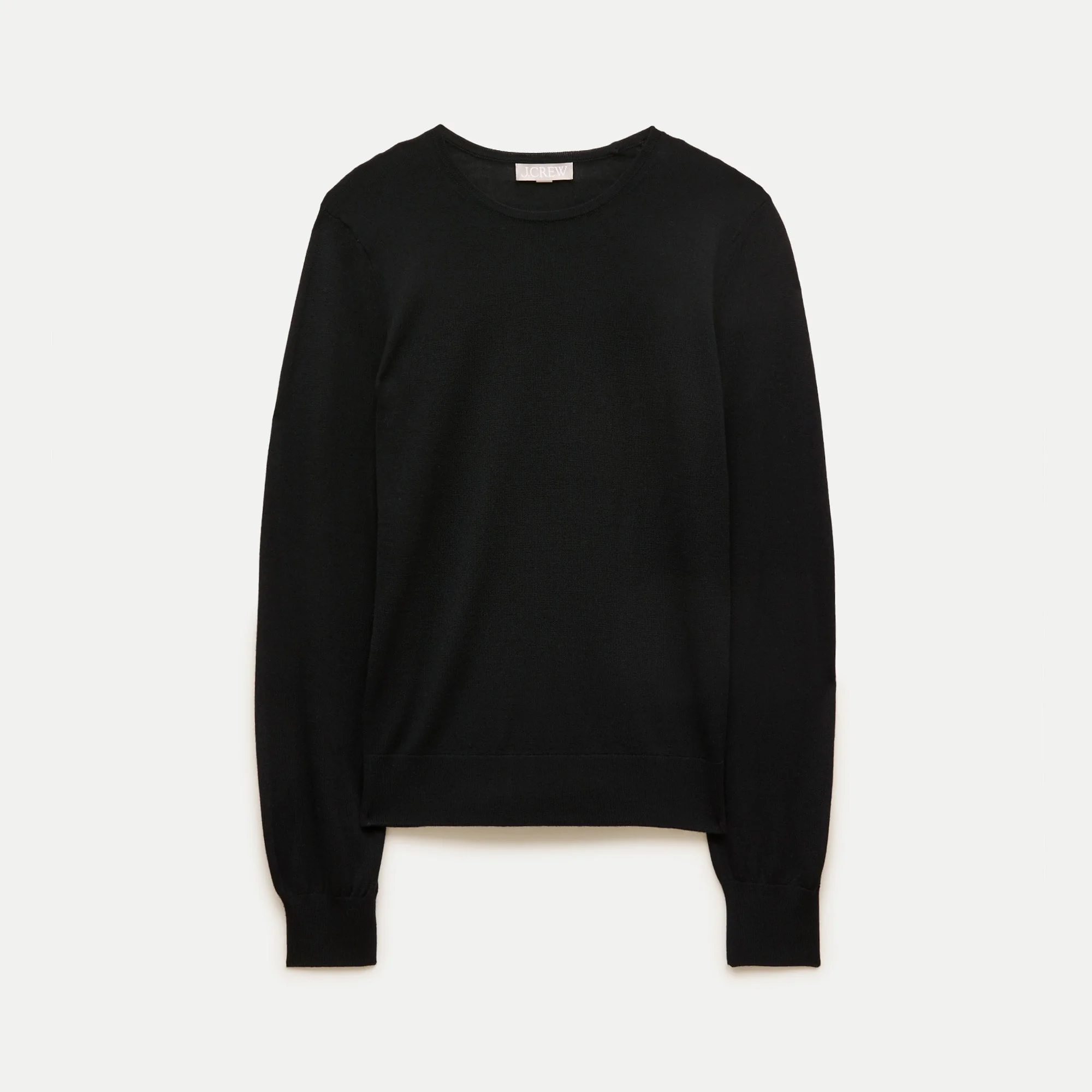 Crewneck sweater in merino wool blend - 1