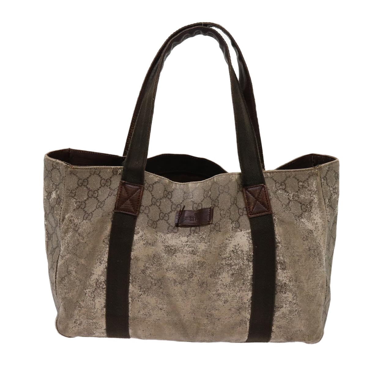 GUCCI GG Supreme Tote Bag Pvc Beige - 13