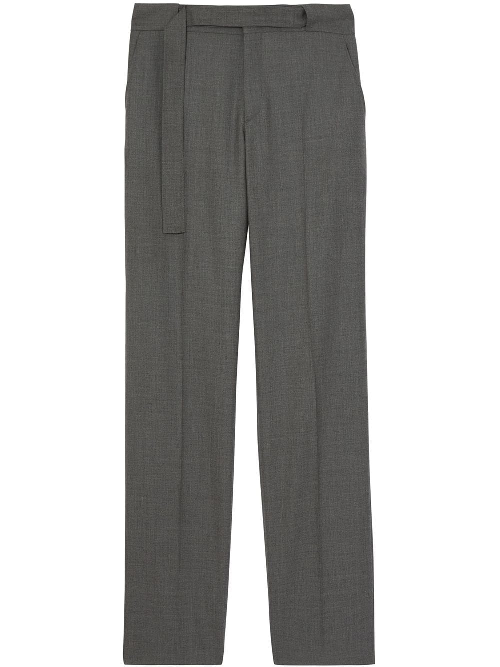 belted tailored trousers - 1