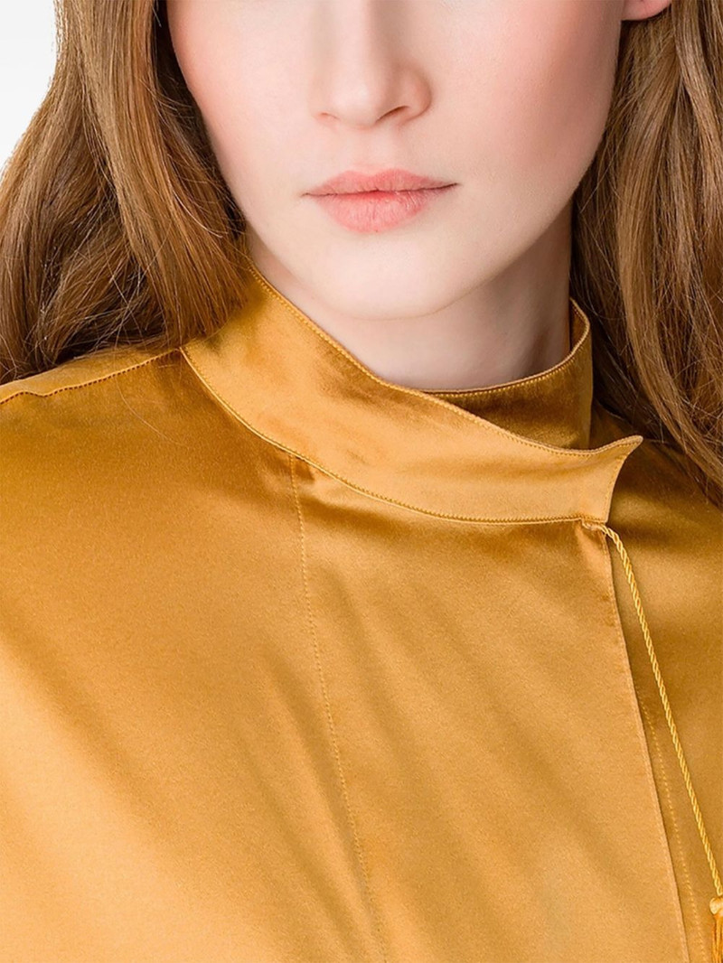 tassel-neck blouse 5