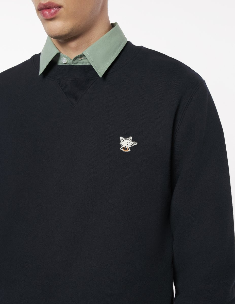BARISTA FOX PATCH REGULAR SWEATSHIRT - 4