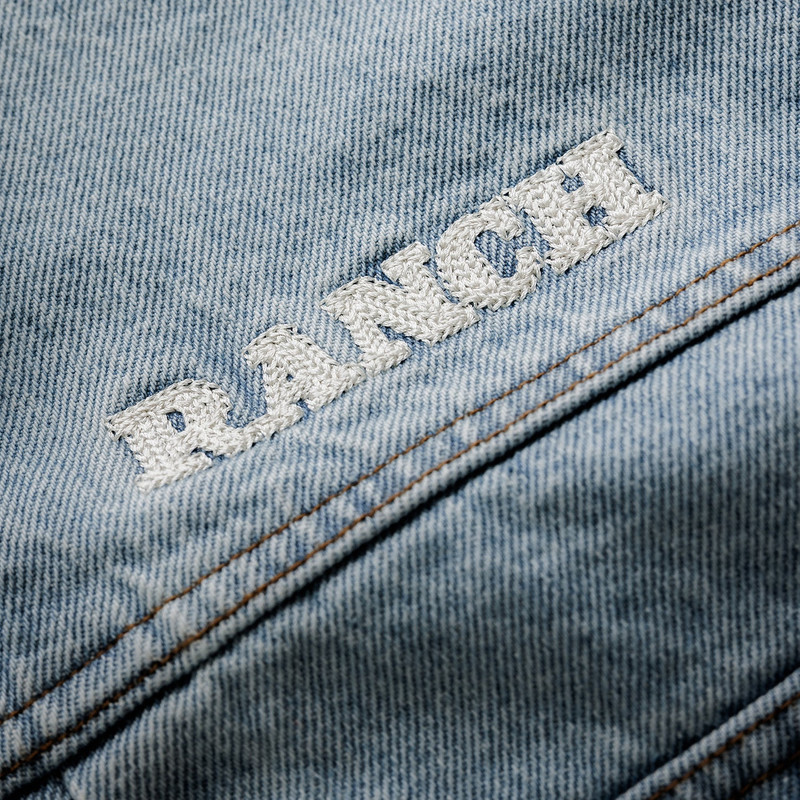Duke Ranch Wreath Denim Jacket 7