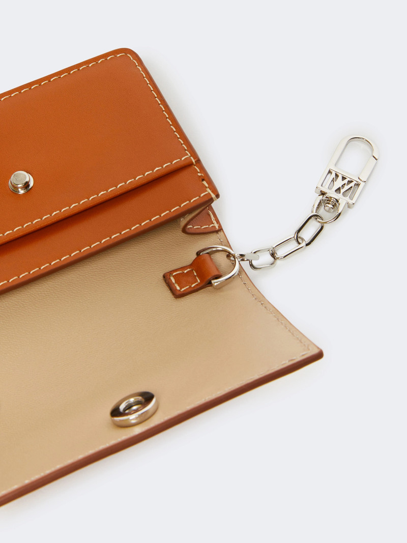 PURSE Leather purse - RUST 3