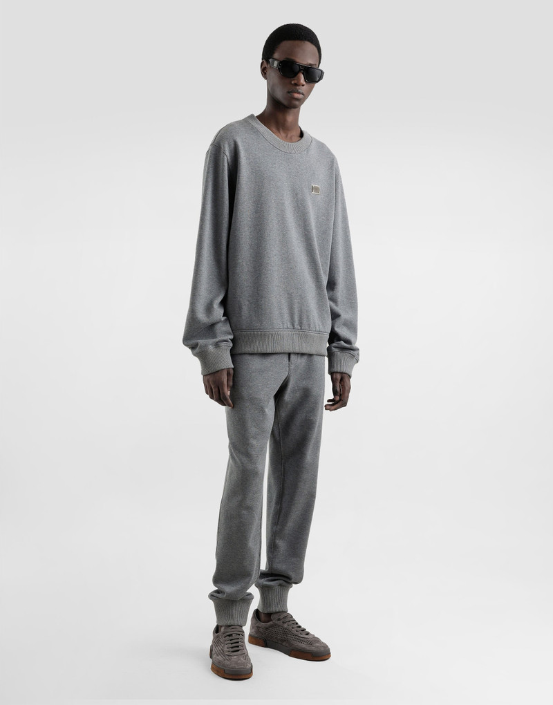 Dolce & Gabbana Stretch jersey jogging pants with tag outlook