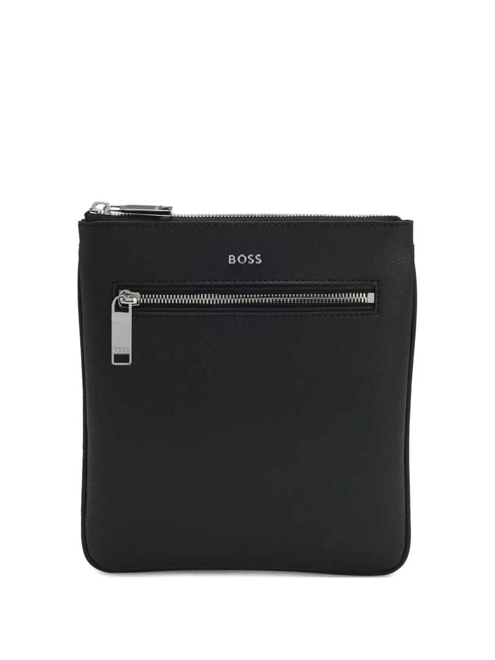 logo-lettering messenger bag - 1