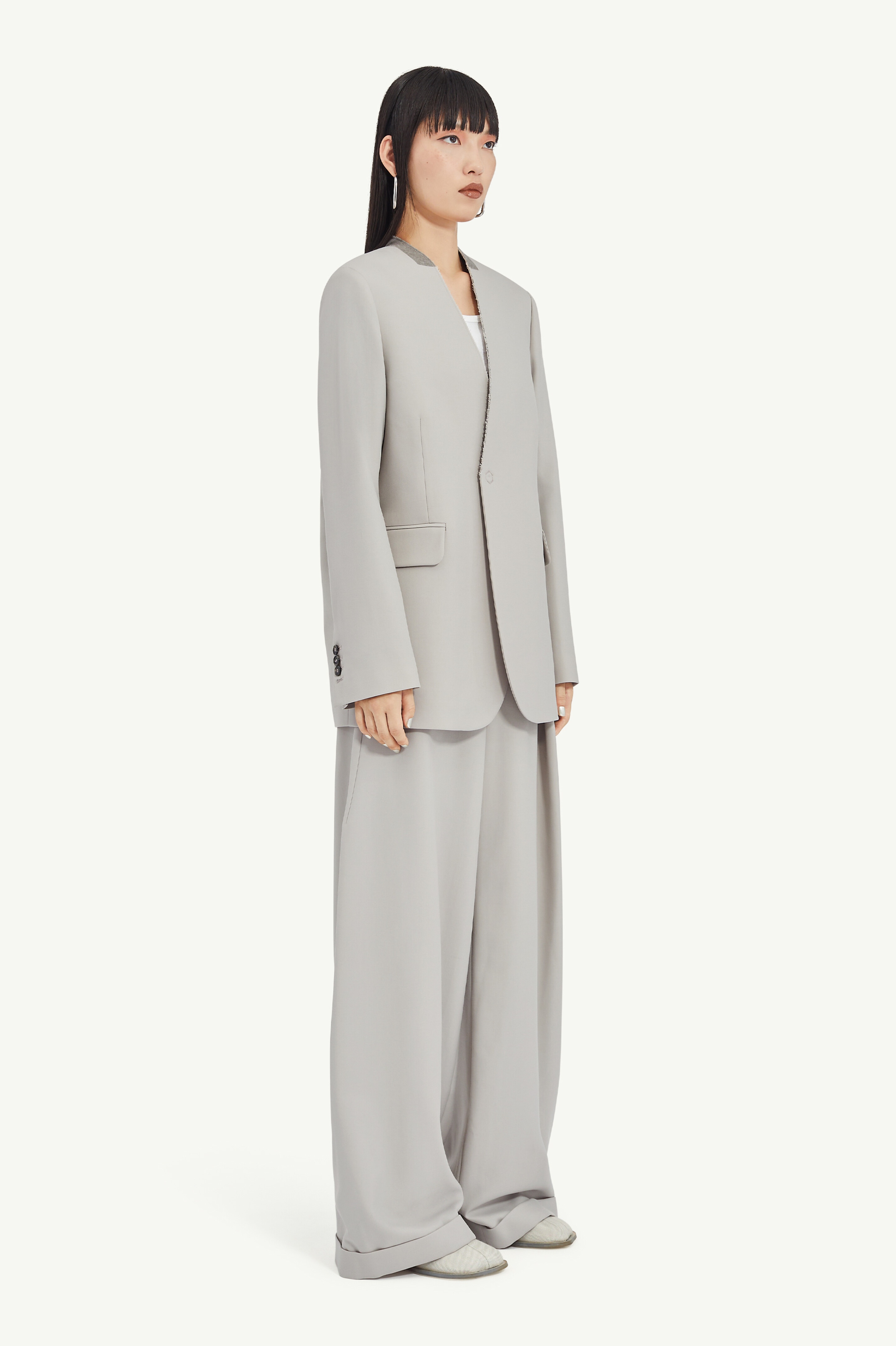 Padded Suit Jacket - 3