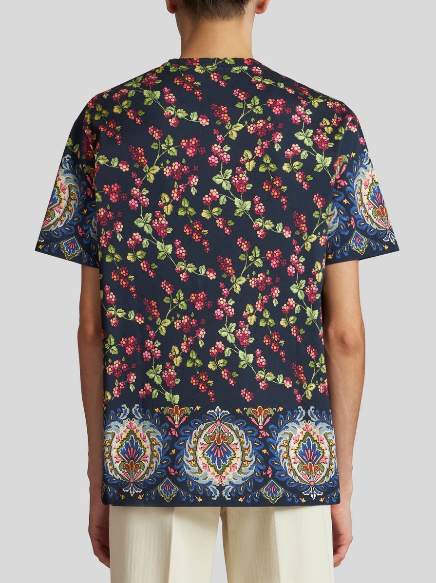 T-SHIRT WITH BERRY PATTERN - 4