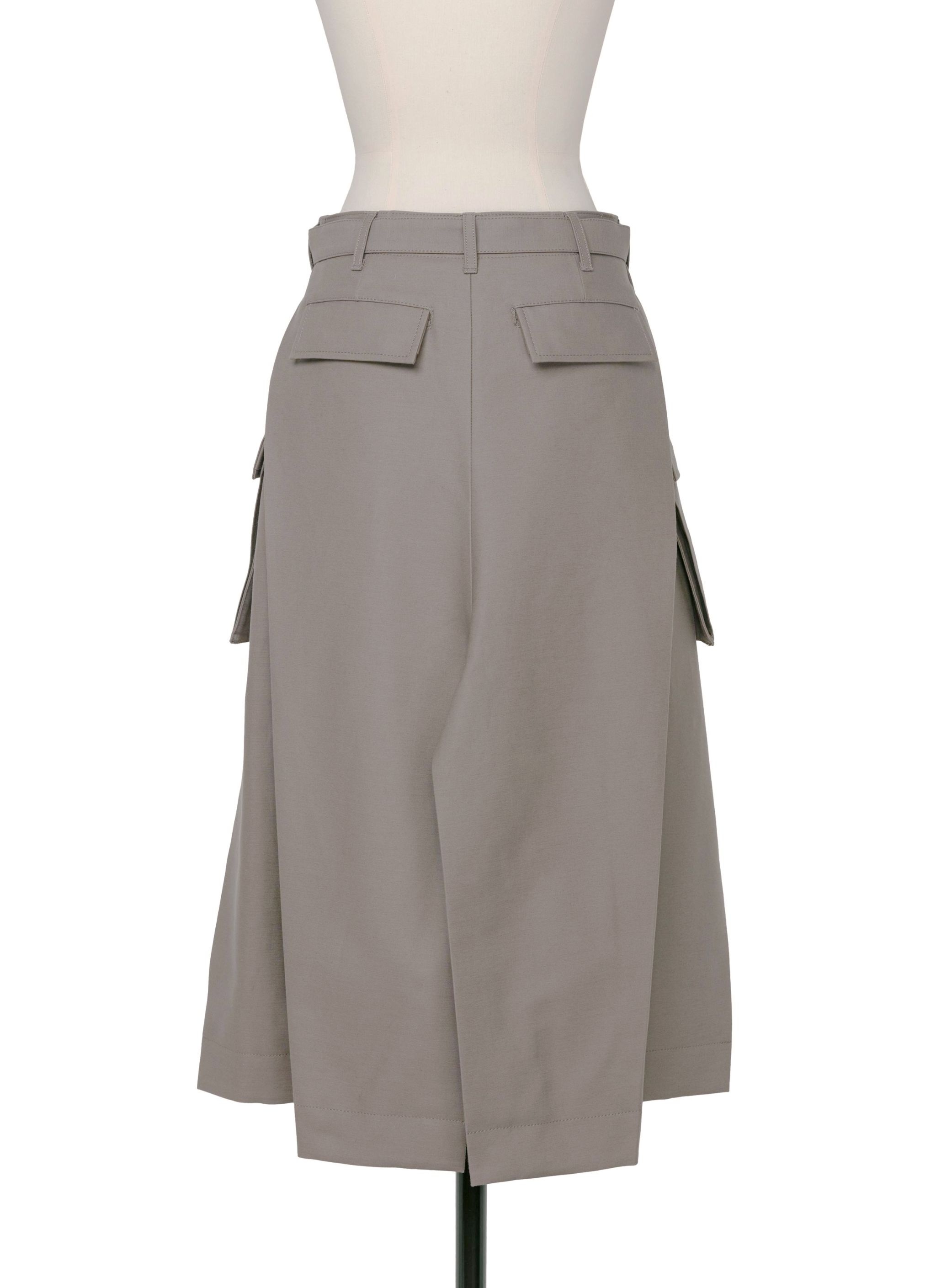 sacai WTAPS Cotton Back Satin Skirt | REVERSIBLE