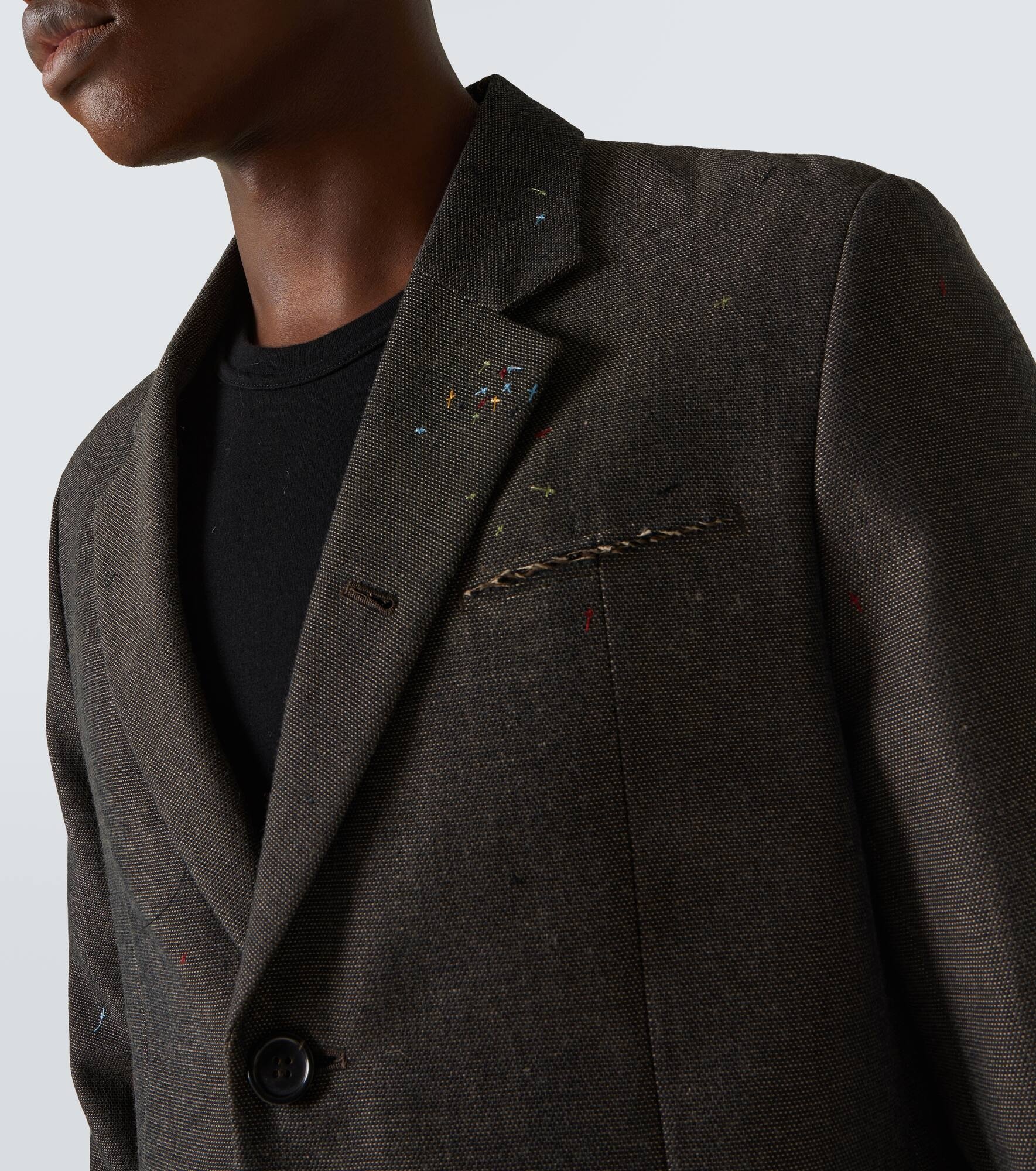 Embroidered blazer - 6