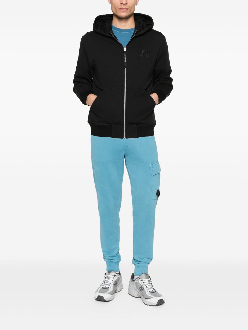 C.P. Company logo-embroidered hoodie outlook