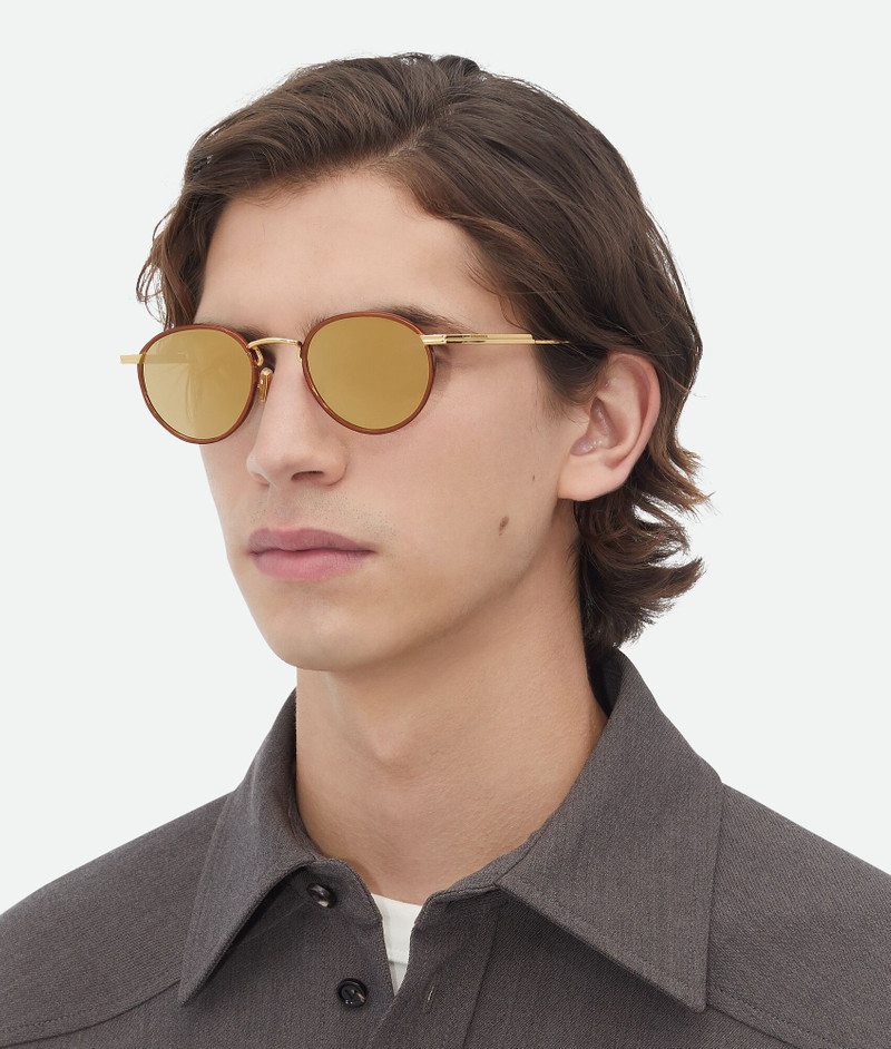 Bottega Veneta Classic Panthos Sunglasses outlook