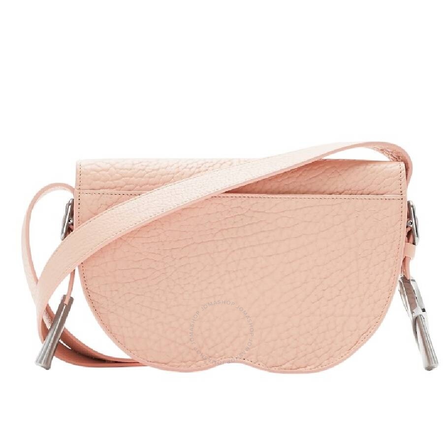 BURBERRY チェスロコエンホスカトホルタ 8083534 BLUSH Burberry Burberry Chess Leather Satchel - Blush | jomashop