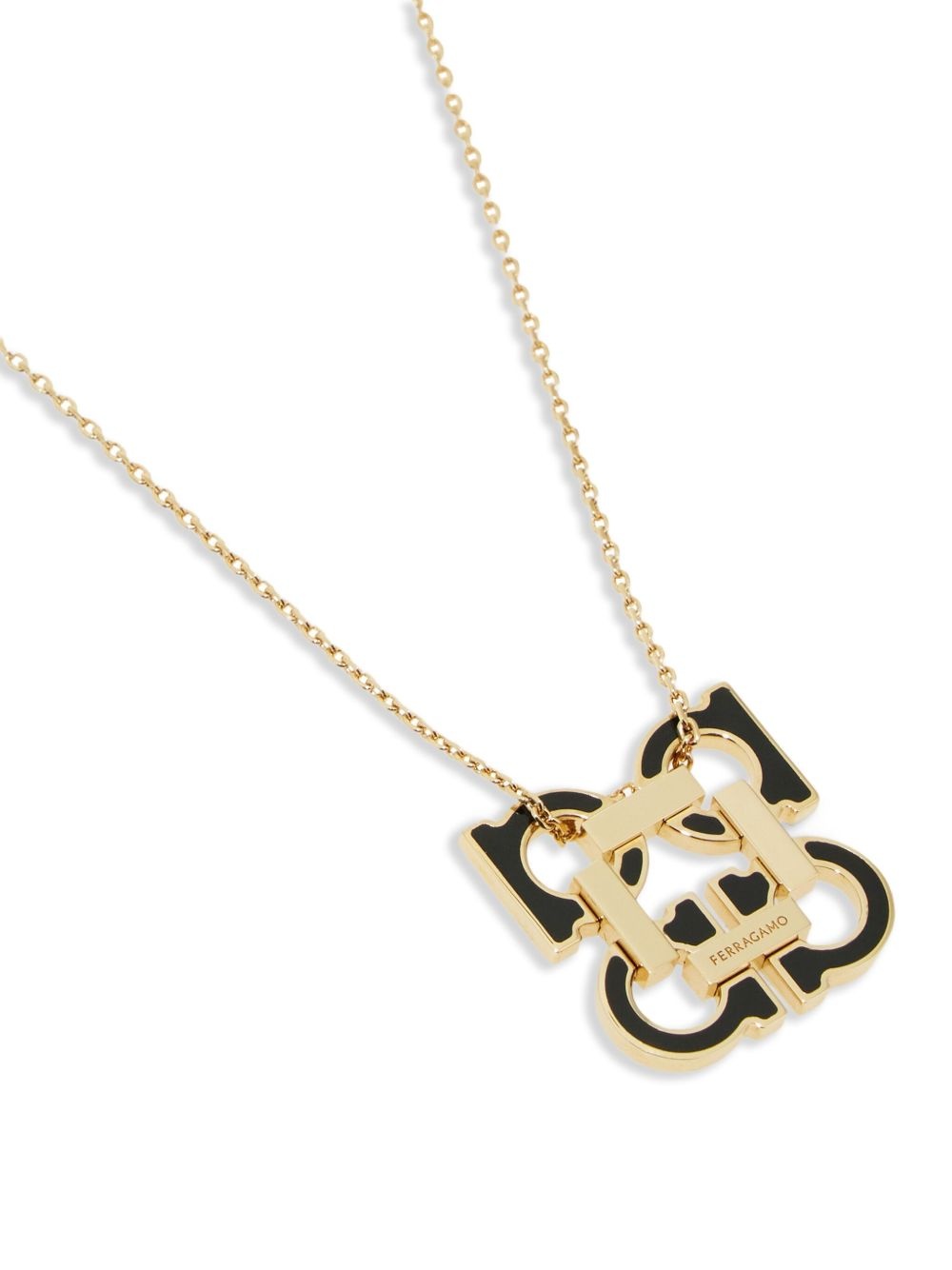 Gancini-pendant necklace - 3