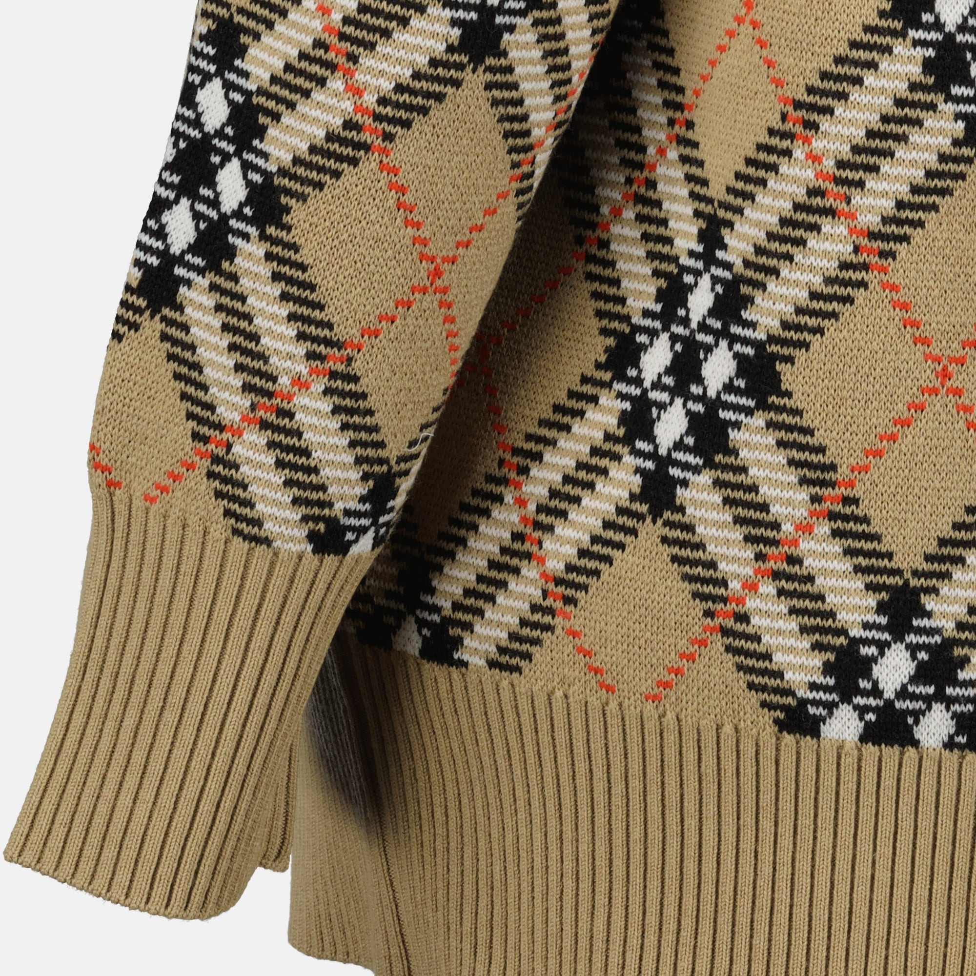 Cardigan à carreaux Check - 4