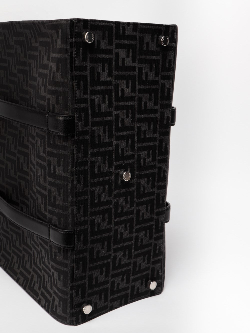 Fendi Men `Ff` Jacquard Shopper - 5