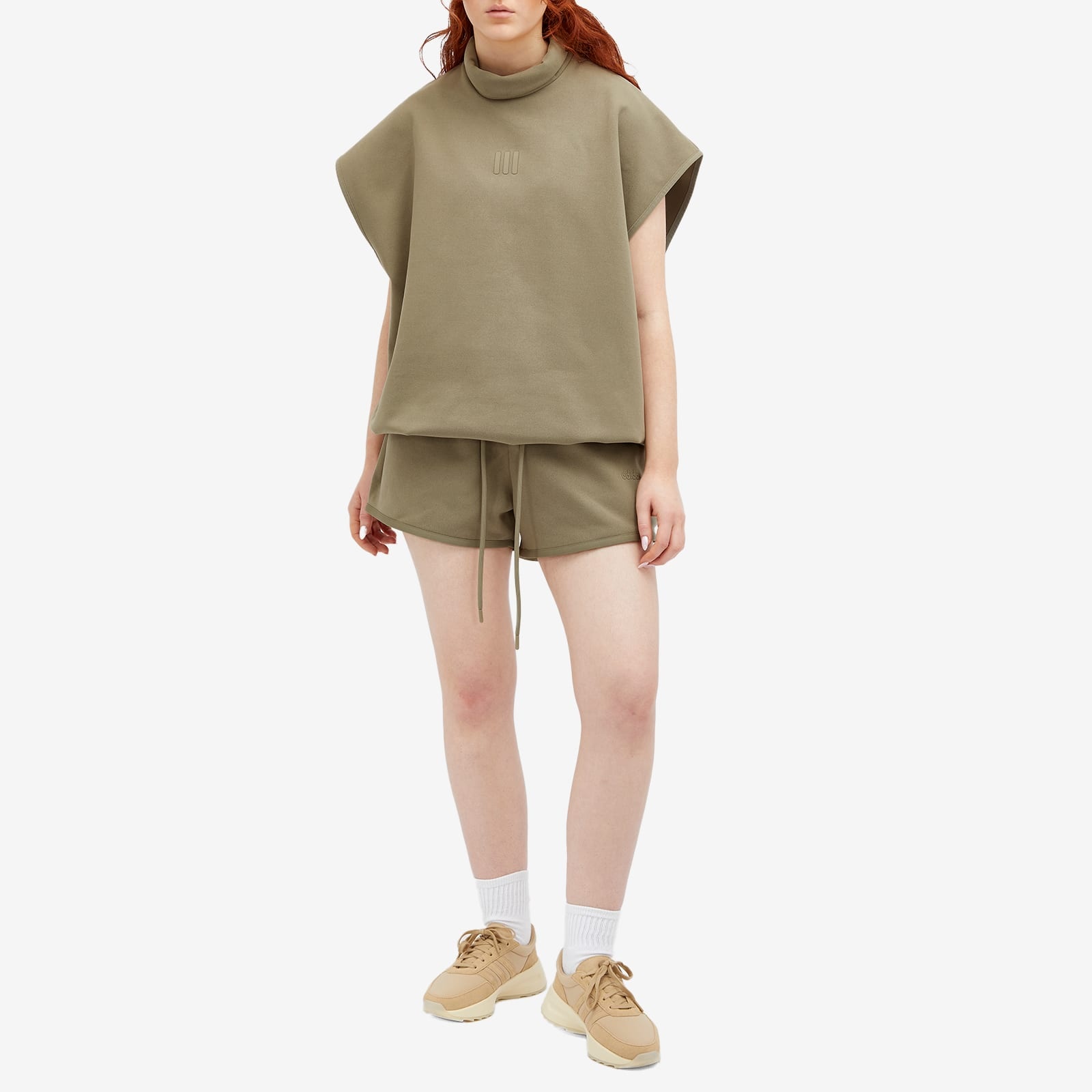 adidas Adidas x Fear of God Athletics Moc Neck Sweat adidas Adidas x Fear of God Athletics Moc Neck Sweat