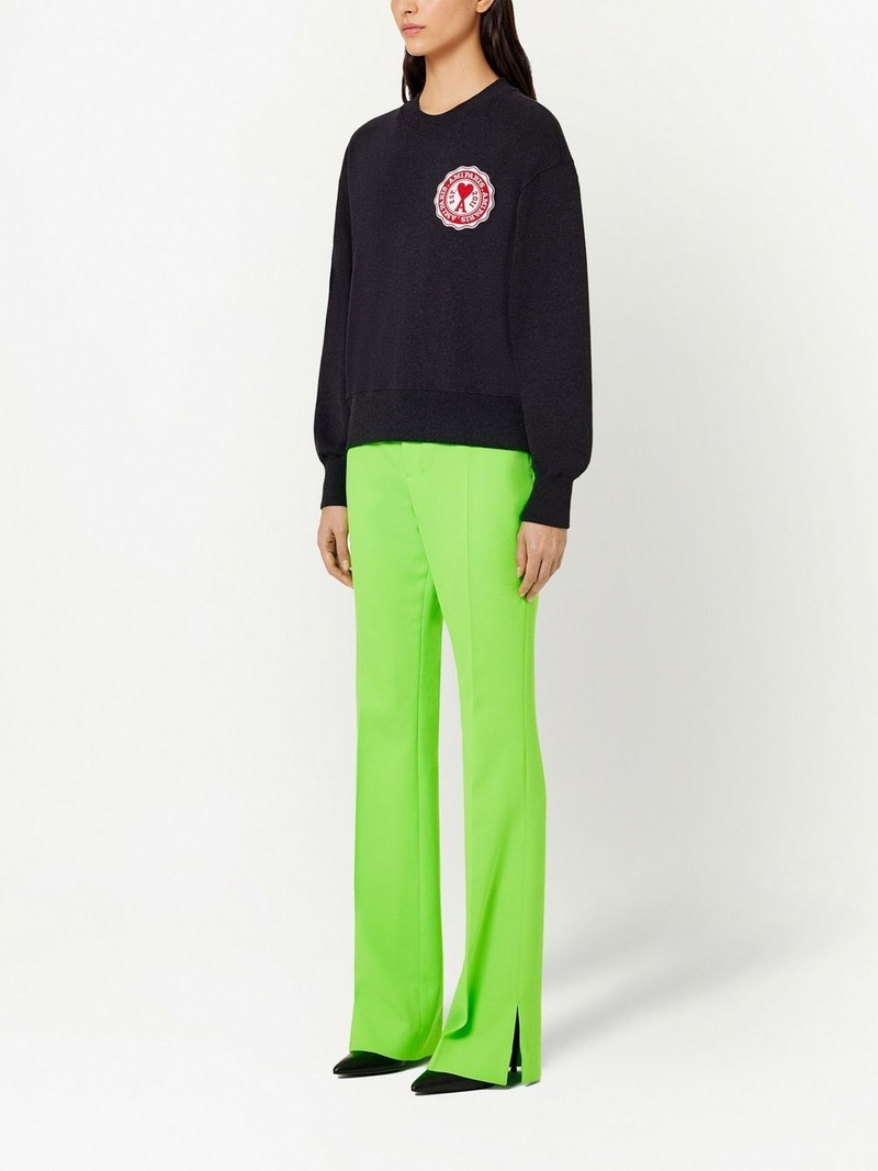 AMI Paris Ami de Coeur monogram jumper outlook