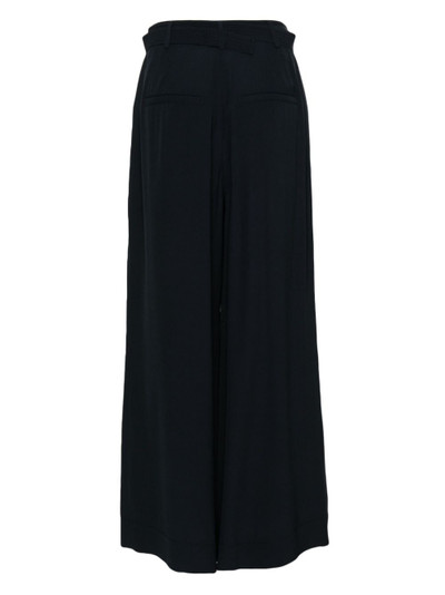 ULLA JOHNSON belted-waist wide-leg trousers outlook