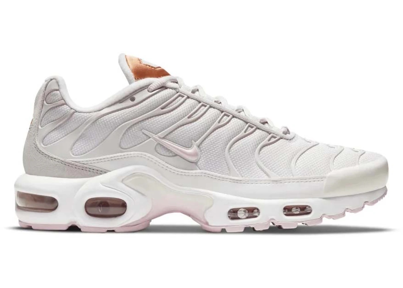 Nike Air Max Plus Vast Grey Metallic Copper (Women's) - 1