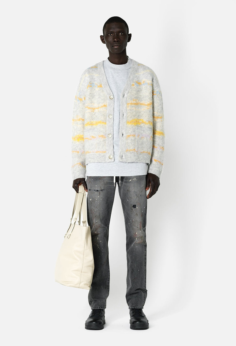 MOHAIR JACQUARD CARDIGAN 3