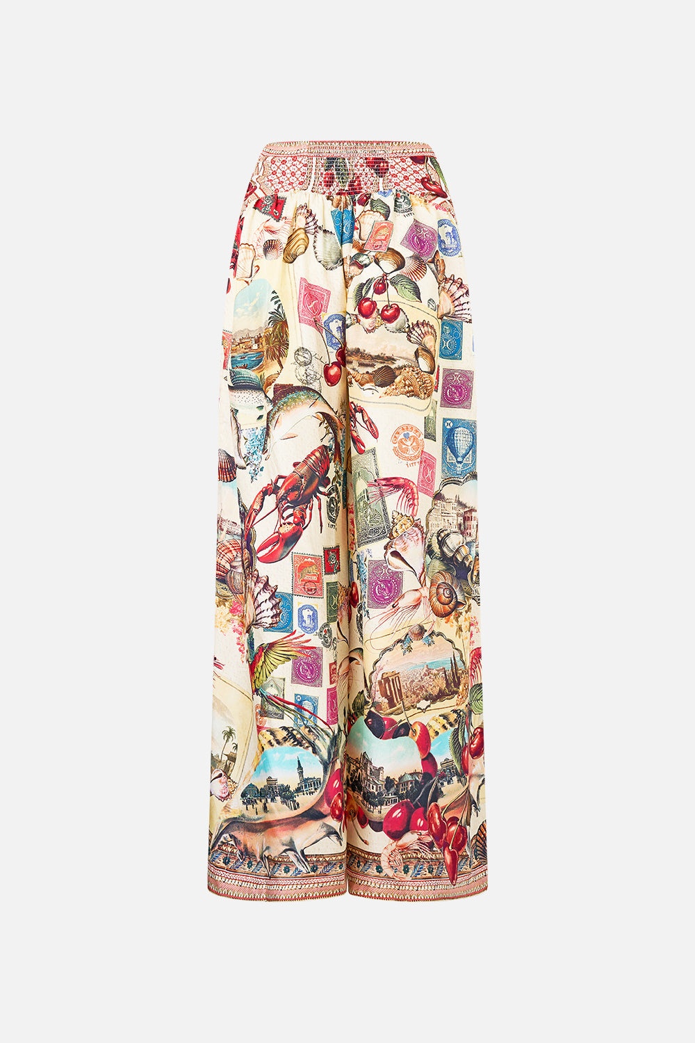RELAXED PANT WITH TIE FRONT - 7