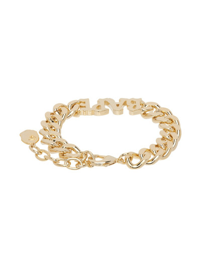 A BATHING APE® Gold 'Bape' Bracelet outlook