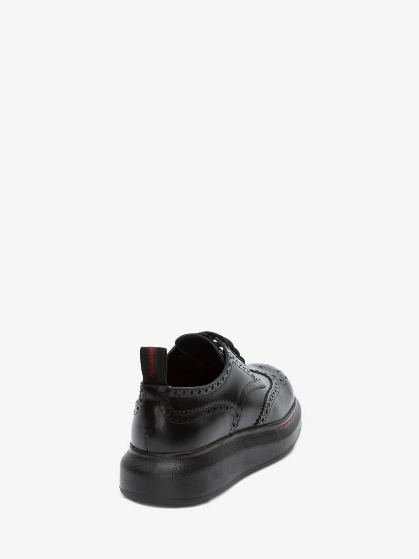 Hybrid Lace Up in Black - 3