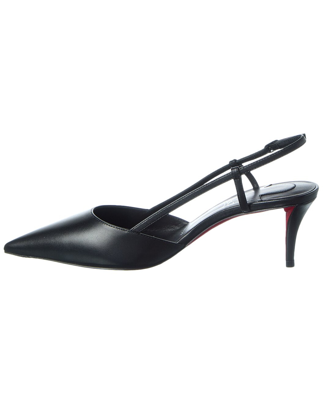 Christian Louboutin Miss Z 60 Leather Slingback Pump - 2