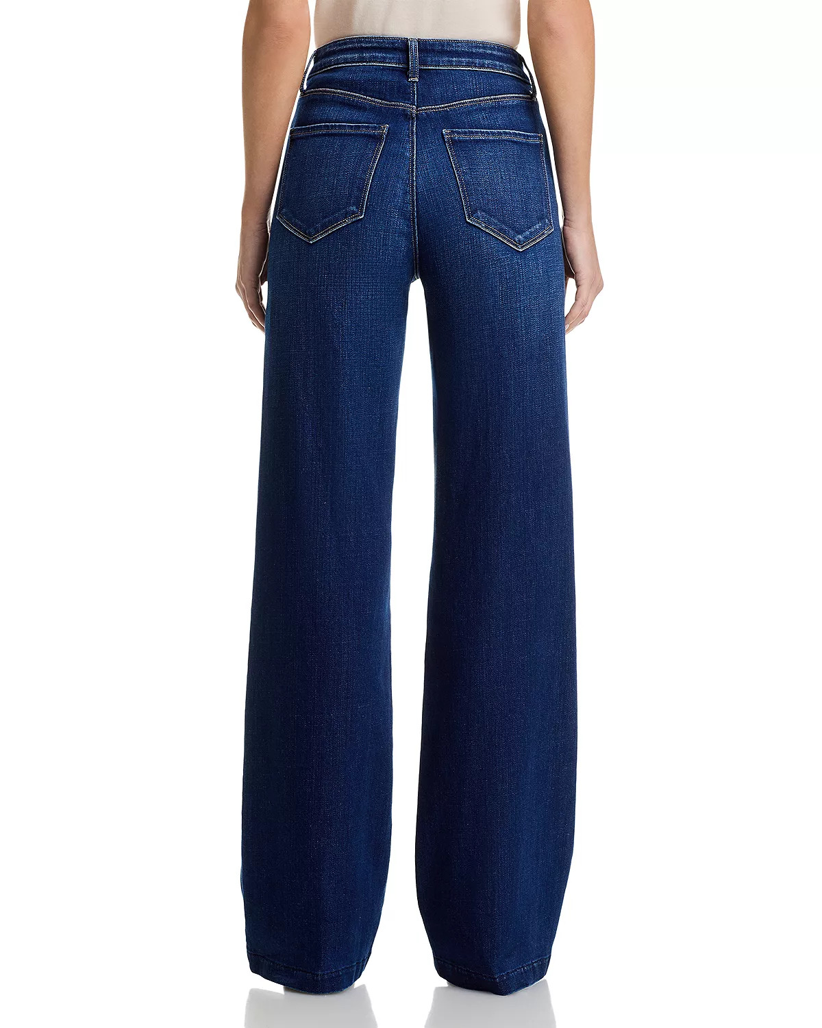 Scottie High Rise Wide Leg Jeans in Marvista - 4