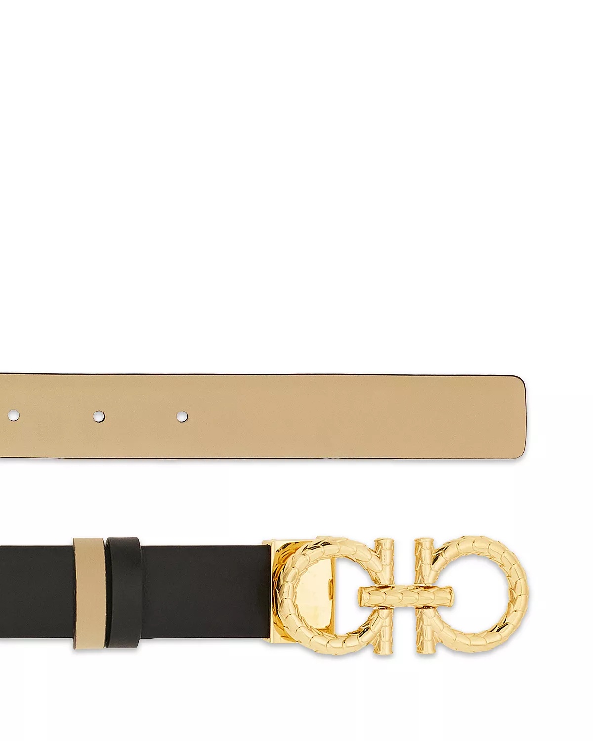 Women's Adjustable & Reversible Gancini Belt - 3